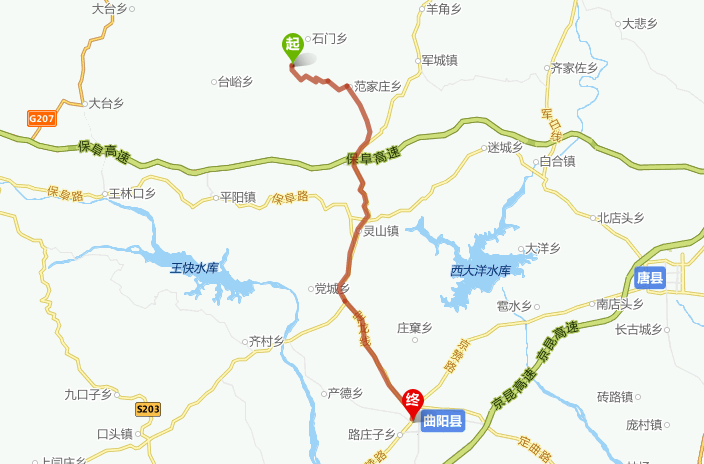 保定曲阳虎山,北岳庙二日游——保定旅游景点大全